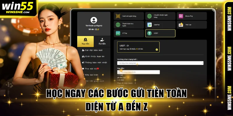 Học ngay các bước gửi tiền toàn diện từ A đến Z